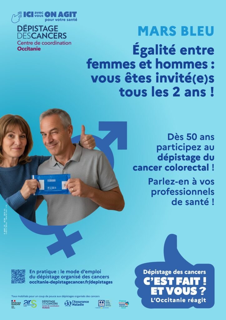 Mars Bleu : votre maison de santé vous accompagne dans le dépistage !